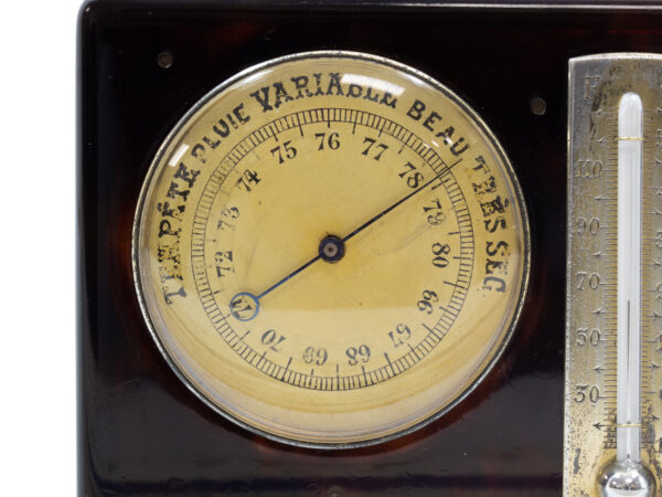 Close up of the Barometer