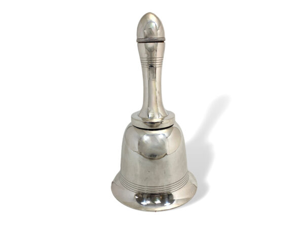 Overview of the Asprey Art Deco Joy Bell Cocktail Shaker