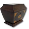 Front overview of the Edwardian Sarcophagus Tea Caddy