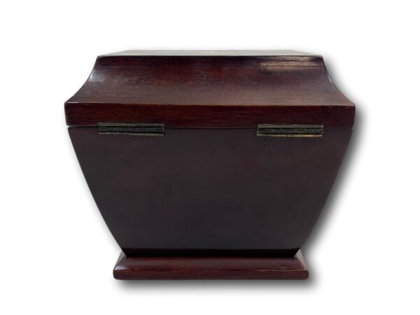 Rear of the Edwardian Sarcophagus Tea Caddy