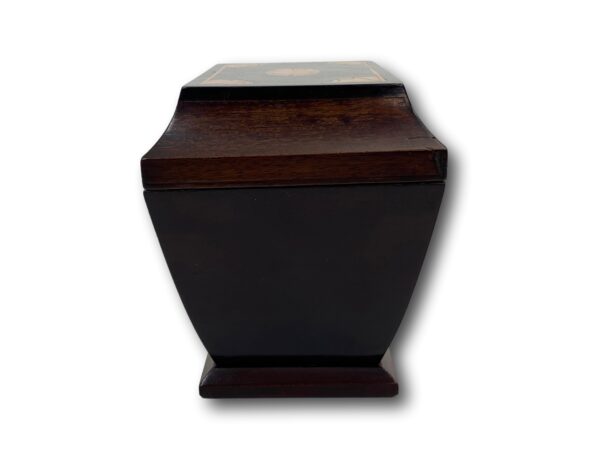 Side of the Edwardian Sarcophagus Tea Caddy