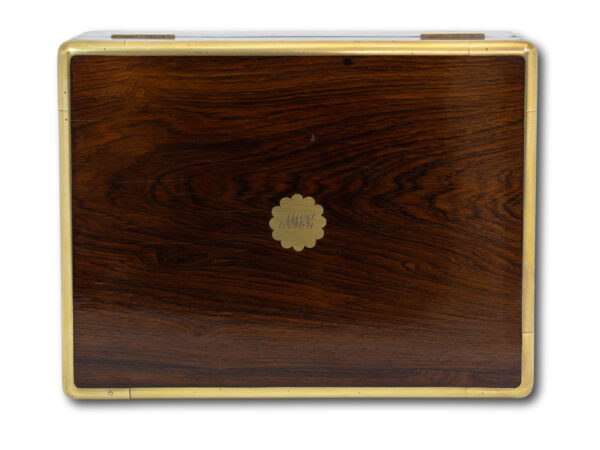 Top of the Rosewood Vanity Box