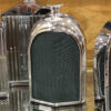 Ruddspeed Bentley Radiator Decanter close up in a decorative setting