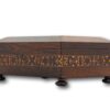 Front angle of the Tunbridge Ware Sewing Box