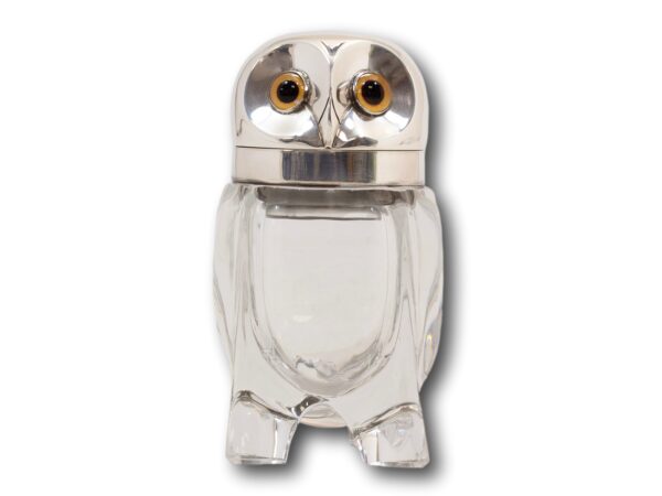 Front of the Owl scent liquor bottle