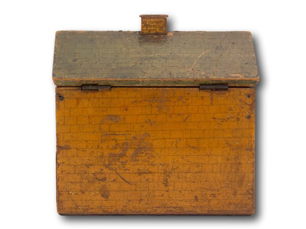 Rear of the Georgian Tunbridge Ware Cottage Sewing Box