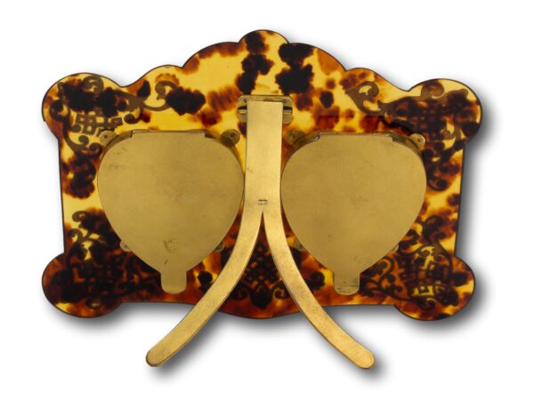 rear of the Tortoiseshell photo frame