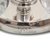 Close up of the Hukin & Heath hallmarks and registration number