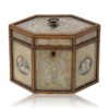 Overview of the Paper Scroll tea caddy