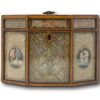 Front of the Paper Scroll tea caddy