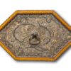 Top of the Paper Scroll tea caddy