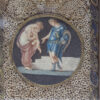 Close up of the coloured panel
