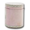 Side of the Georgian Pink Spa Tea Caddy