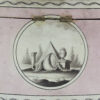 Close up of the oval scene on the rear