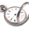 Close up of the enamel dial