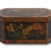 Overview of the painted tea caddy