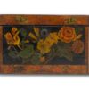 Front of the painted tea caddy