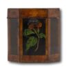 Front of the painted tea caddy