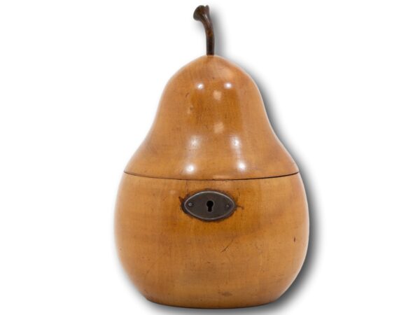 Front of the Pear Fruit Tea Caddy