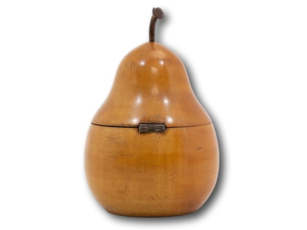 Rear of the Pear Fruit Tea Caddy