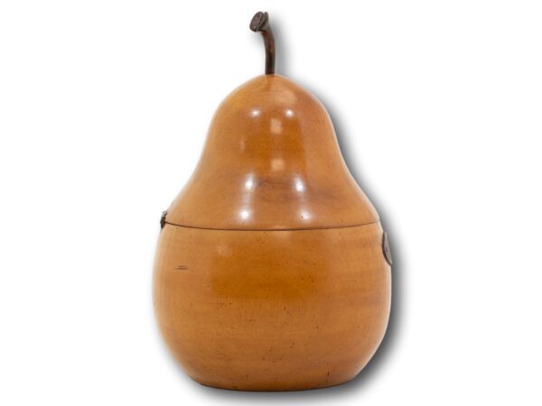 Side of the Pear Fruit Tea Caddy