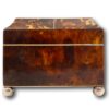 Side of the Regency Tortoiseshell and Mother of Pearl Jewellery Box