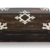 Front of the Coromandel & Silver Writing Box by Betjemann