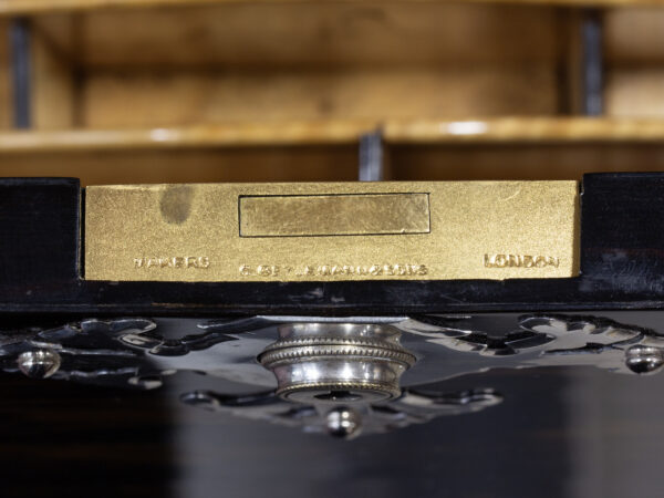 Close up of the Betjemann lock plate