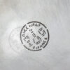 Close up of the Baccarat makers mark
