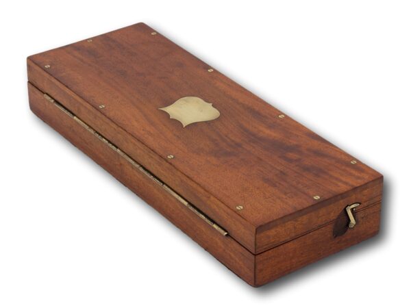 Rear overview of the Mahogany Accessories Box