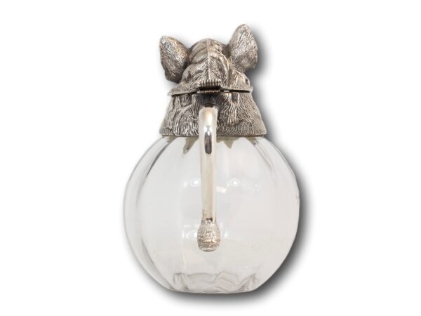 Rear of the Boar head pitcher