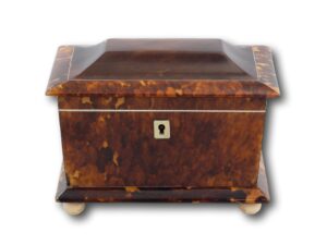 Overview of the Tortoiseshell Tea Caddy