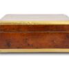Side of the Anglo Indian Amboyna Box