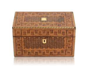 Front of the Geometric Tea Caddy