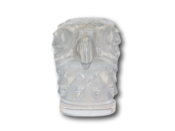 Front of the René Lalique Tete D’Aigle Car Mascot