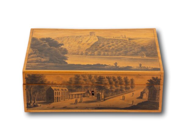 Front overview of the Spa Sewing Box