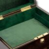 Close up of the bottom storage area below the tray