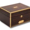 Front overview of the Antique Rosewood Jewellery Box