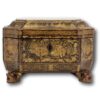 Front of the Chinese Export Lacquer Tea Chest