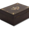 Rear overview of the Coromandel and Mother of Pearl Jewellery Box