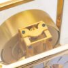Close up of the top and reference number on the Jaeger-LeCoultre Early Atmos Clock