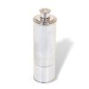 Side overview of the Novelty Silver Plate Telescope Flask