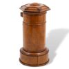 Rear overview of the Country House Oak Letter Box Rodrigues