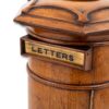 Close up of the Letter box hatch on the Country House Oak Letter Box Rodrigues