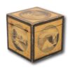 Rear overview of the Belgian Spa Tea Caddy