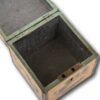 View of the interior of the Belgian Spa Tea Caddy