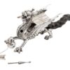 View of the snuffer removed from the dragons mouth and tamper on the Overview of the Dragon Table Lighter Gifted to Earnest 'Bee' Edwards