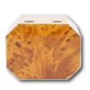 Top of the Blonde Tortoiseshell Tea Caddy