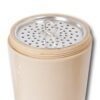 Strainer fitted on the base of The Master Incolor Cream Cocktail Shaker