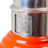 Close up of the Whiskey Sour recipe on The Master Incolor Red Cocktail Shaker